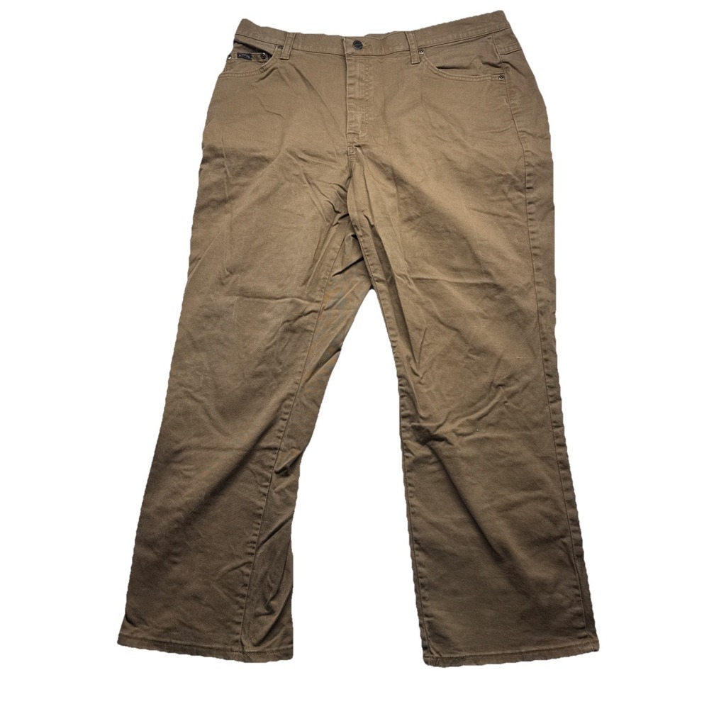 VF jeanswear Womens Chino pants brown  18P , fits 36*29 Comfort